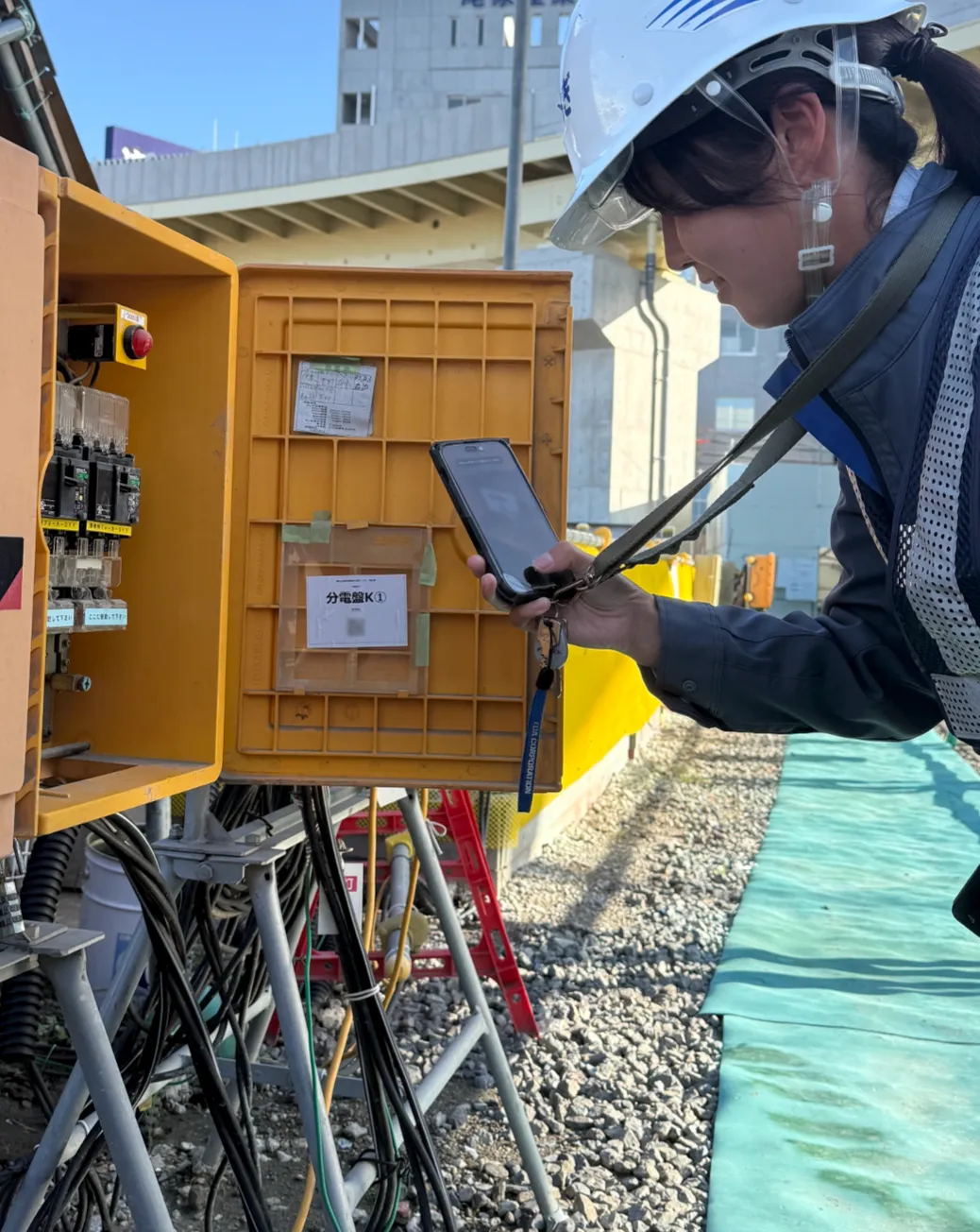 分電盤点検もArchになり管理が容易に